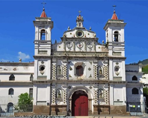 Iglesia Los Dolores Tegucigalpa Diamond Painting