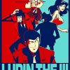 Lupin III Poster Diamond Painting