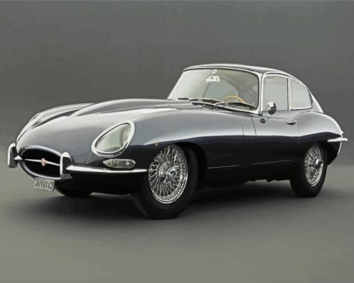 Jaguar E Type Diamond Paintings