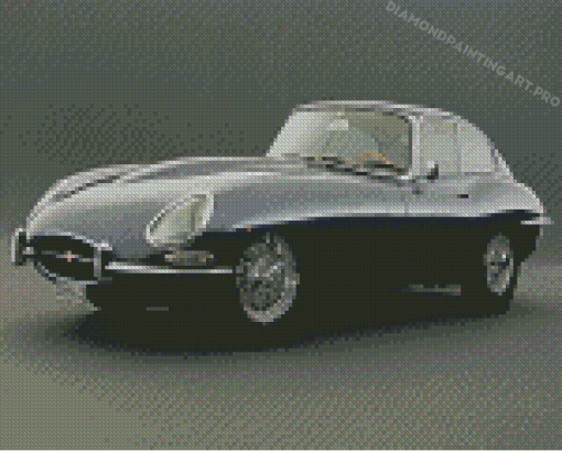 Jaguar E Type Diamond Paintings