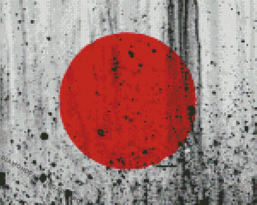 Japan Flag Art Diamond Paintings