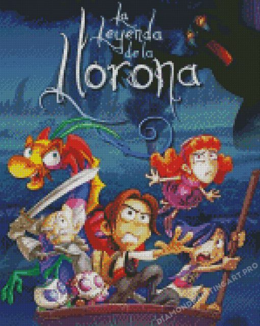 La Leyenda De La Liorona Animation Poster Diamond Paintings