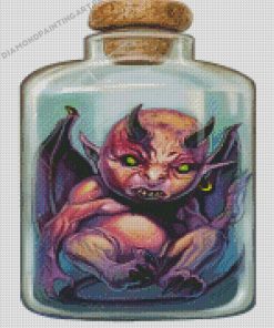 Little Genie In A Bottle Diamond Paintings