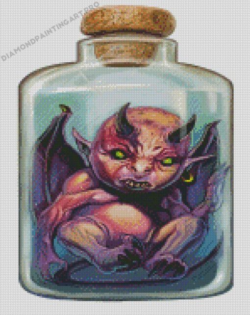 Little Genie In A Bottle Diamond Paintings