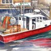 Lobster Boat Diamond Painting