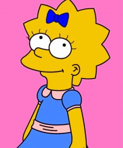 Maggie Simpson Diamond Painting