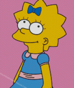 Maggie Simpson Diamond Painting