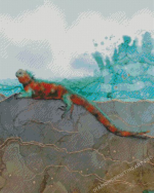 Marine Iguana Diamond Paintings