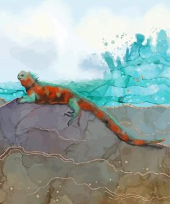 Marine Iguana Diamond Paintings