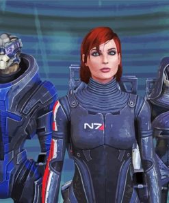 Mass Effect Diamond Paintings