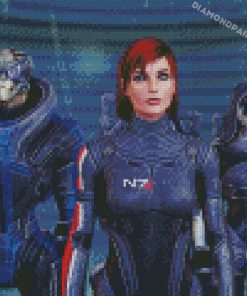 Mass Effect Diamond Paintings