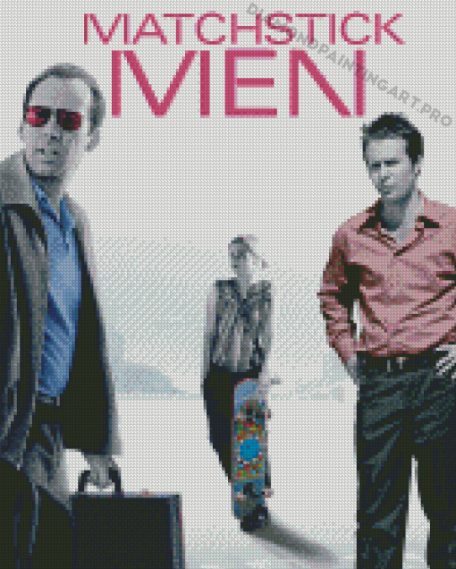 Matchstick Men Poster Diamond Painting