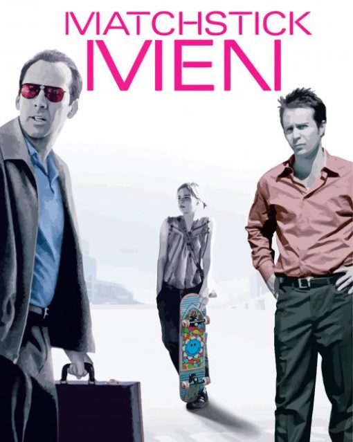 Matchstick Men Poster Diamond Painting