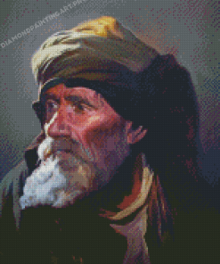 Old Arabian Man Diamond Paintings