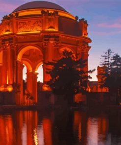 Palace Of Fine Arts California SF Diamond Painting