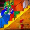 Picasso Woman On Stairs Diamond Paintings