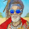 Rasta Man Art Diamond Paintings