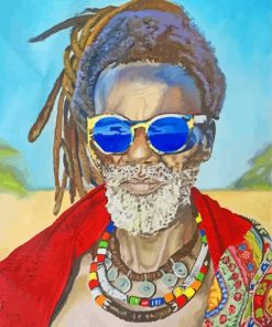 Rasta Man Art Diamond Paintings