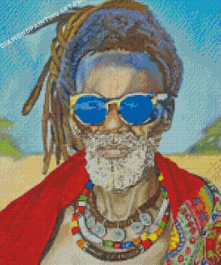 Rasta Man Art Diamond Paintings