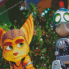 Ratchet And Clank Diamond Painting