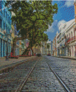 Recife City Buildings In Brazil Diamond Painting