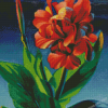 Red Canna Tretchikoff Diamond Painting