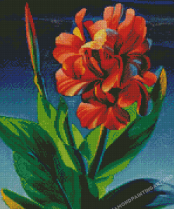 Red Canna Tretchikoff Diamond Painting