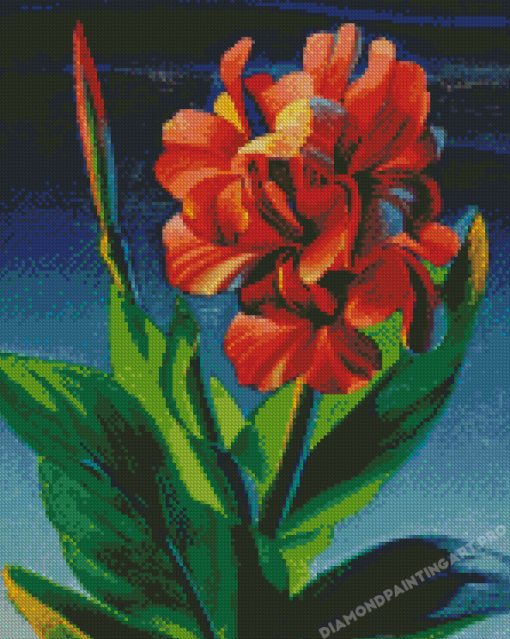 Red Canna Tretchikoff Diamond Painting