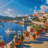 Samos Greek Island Diamond Paintings