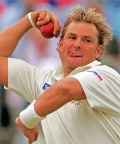 Shane Warne Diamond Painting