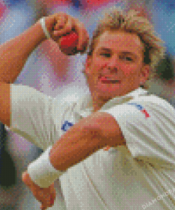 Shane Warne Diamond Painting