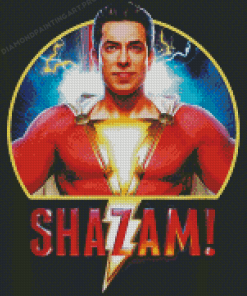 Shazam Adventure Movie Diamond Paintings