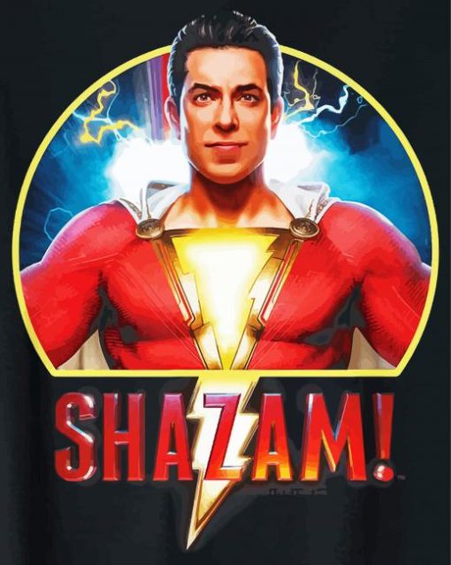 Shazam Adventure Movie Diamond Paintings