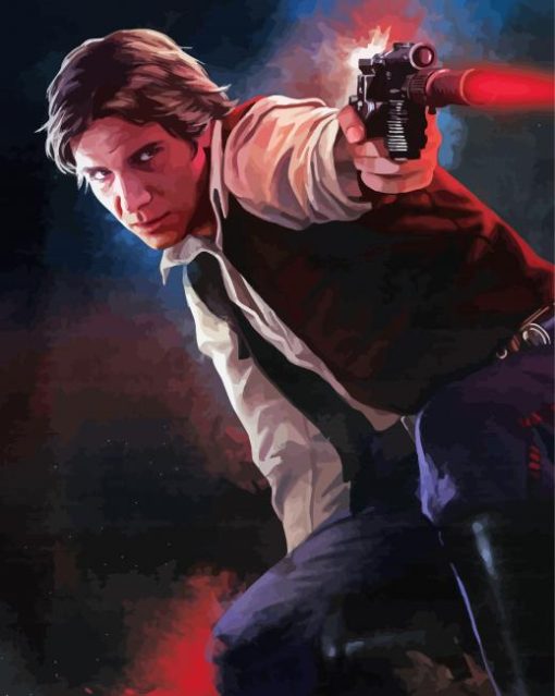 Smuggler Han Solo Diamond Painting