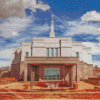 Snowflake Arizona Temple Diamond Painting