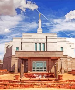 Snowflake Arizona Temple Diamond Painting