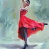 Spanish Ballet Dancer Lady Diamond Painting