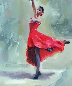 Spanish Ballet Dancer Lady Diamond Painting