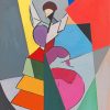 Spanish Cubism Dancer Diamond Painting