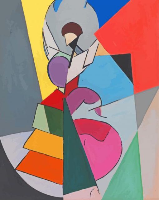 Spanish Cubism Dancer Diamond Painting