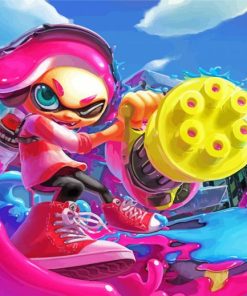 Splatoon Game Character Diamond Paintings