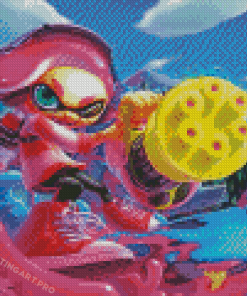 Splatoon Game Character Diamond Paintings