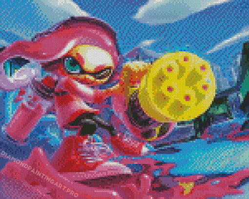 Splatoon Game Character Diamond Paintings