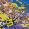 Splatoon Poster Diamond Paintings