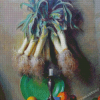 Still Life Of Leeks Diamond Paintings