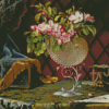 Still Life With Apple Blossoms In A Nautilus Shell Diamond Painting