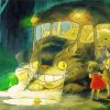 Studio Ghibli My Neighbor Totoro Catbus Diamond Painting