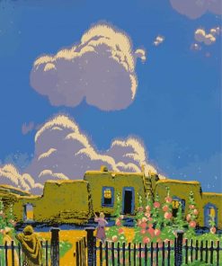 Summer Clouds Gustave Baumann Diamond Painting