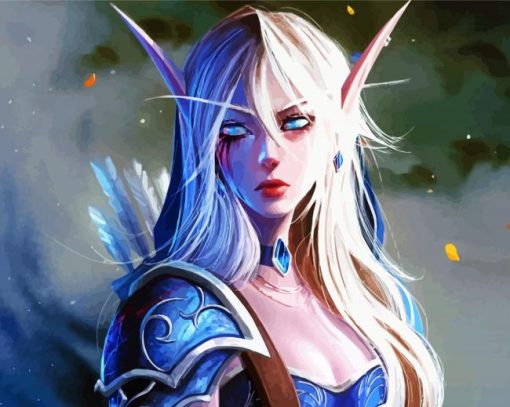 Sylvanas Windrunner Warcraft Diamond Painting