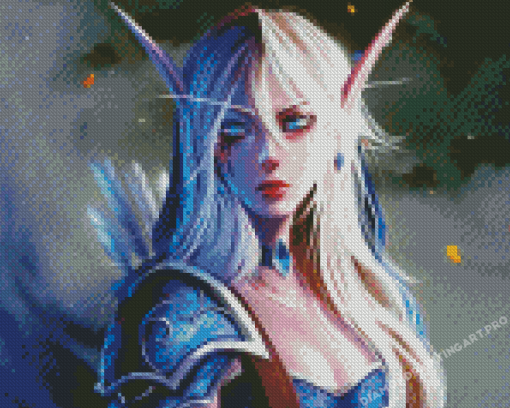 Sylvanas Windrunner Warcraft Diamond Painting